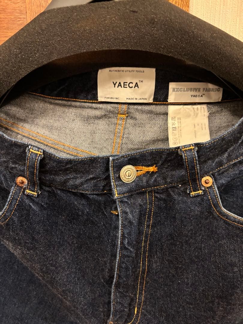 ヤエカ yaeca ワイドストレートデニム 13-13W