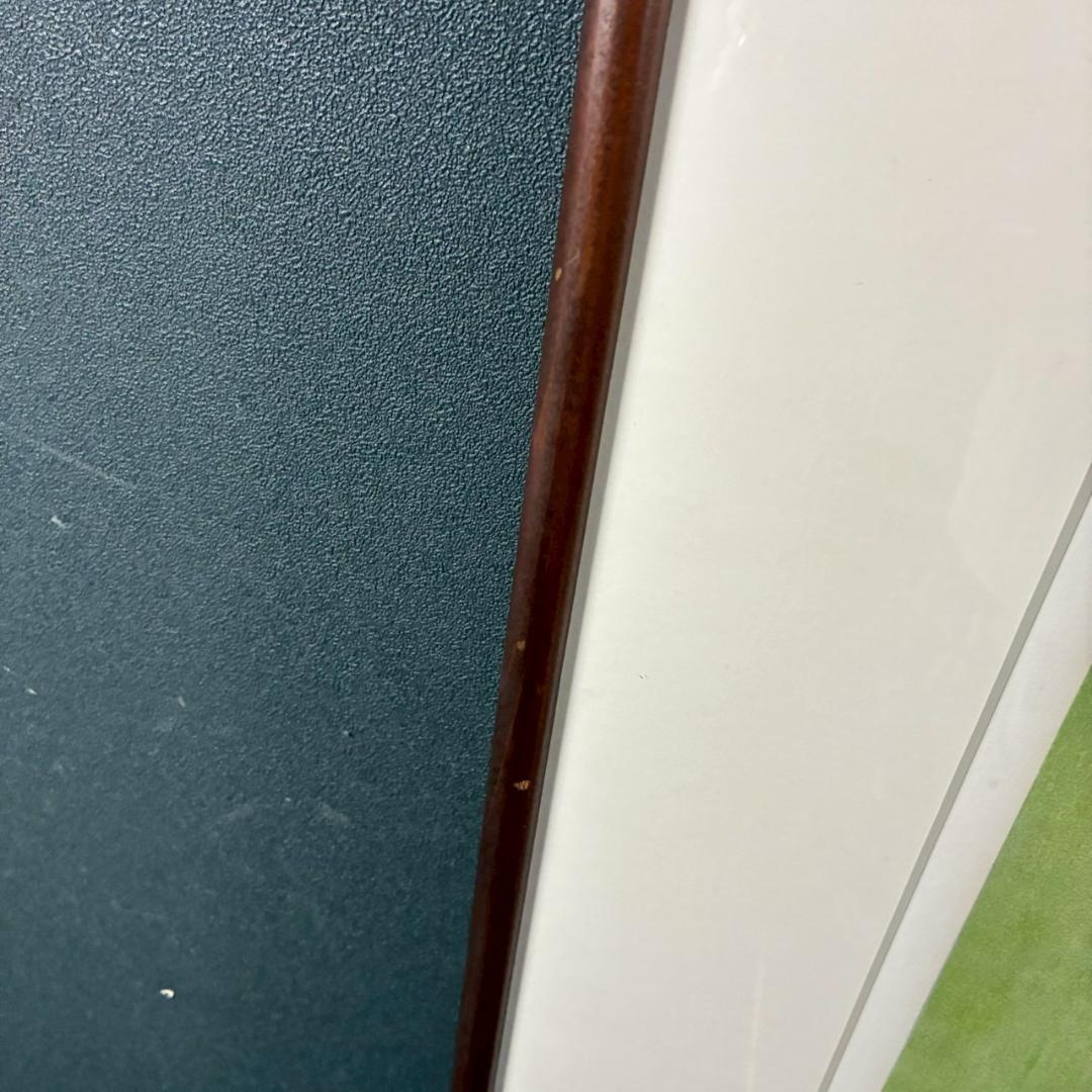 山口華楊「山野辺」狐 リトグラフ 印章有 額縁入り 限定100点 きつね