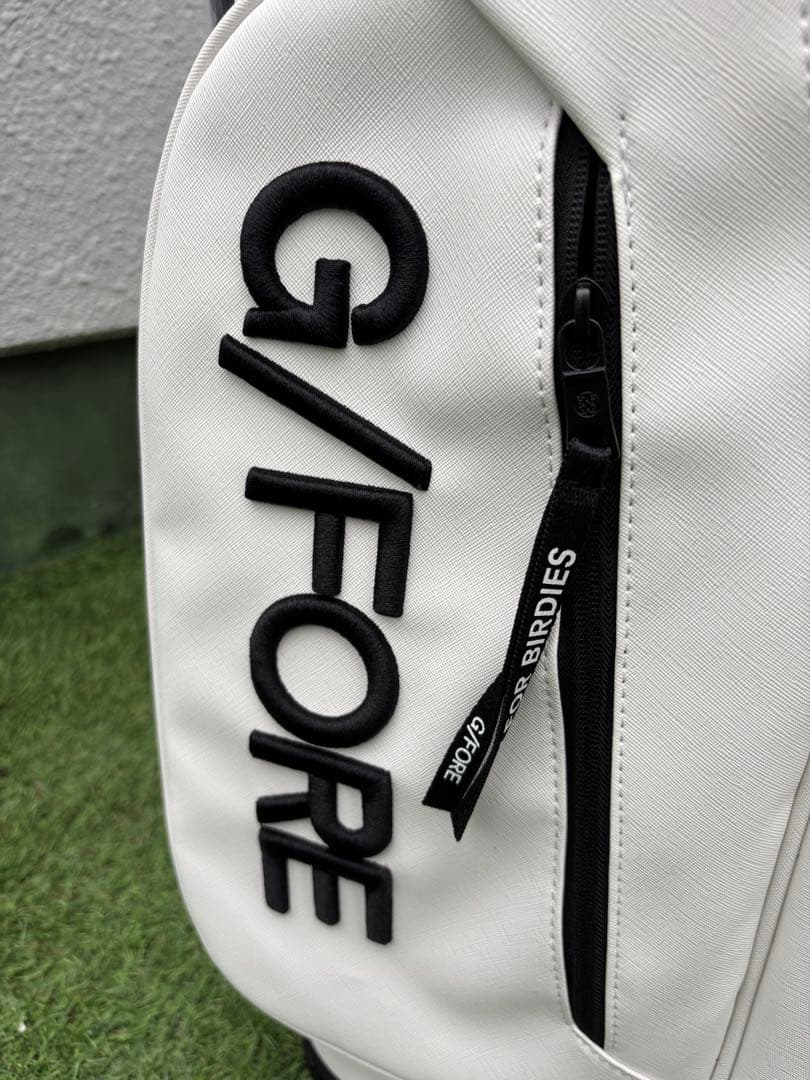G/FORE ジーフォア　スタンドバッグ　キャディバッグ　ゴルフバッグ　ホワイト