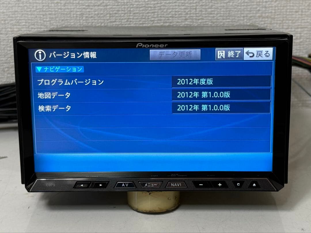 Pioneer パイオニア　マツダ純正　C9P9 V6 65カーナビ 2012年