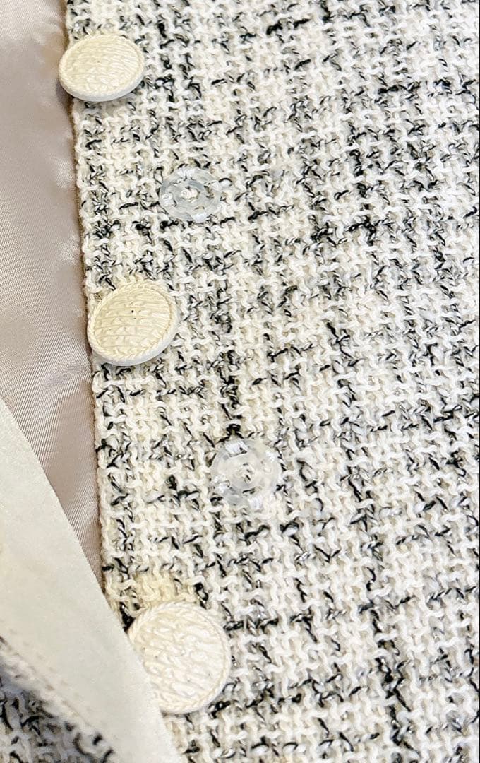 ANAYI オールインワントライスピンツィードオールインワン 38 ANAYI