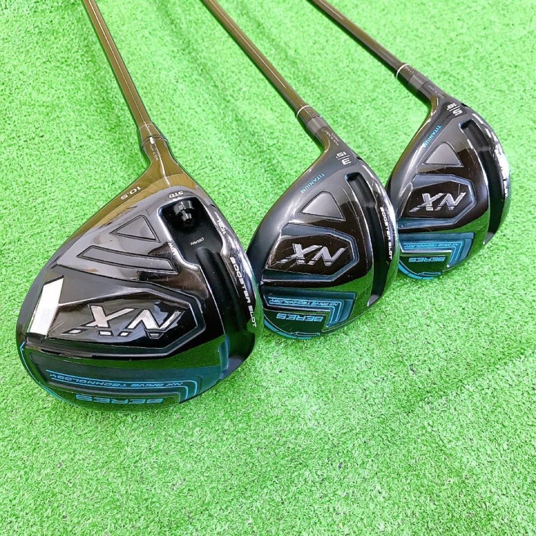 シ16★超希少女性用レフティ★BERES NX 3本レディースクラブセット A左