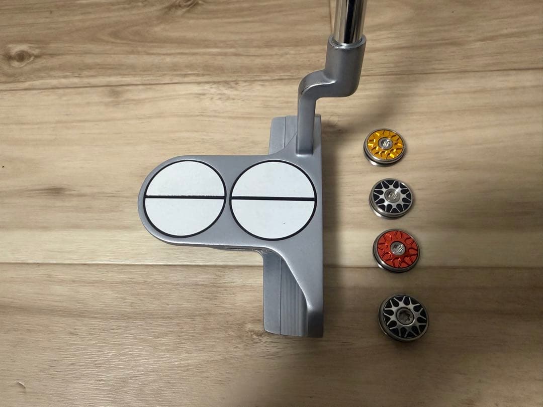 ★☆美品☆★オデッセイ　ホワイトホットog 2ボールブレード　交換ウエイト4個付