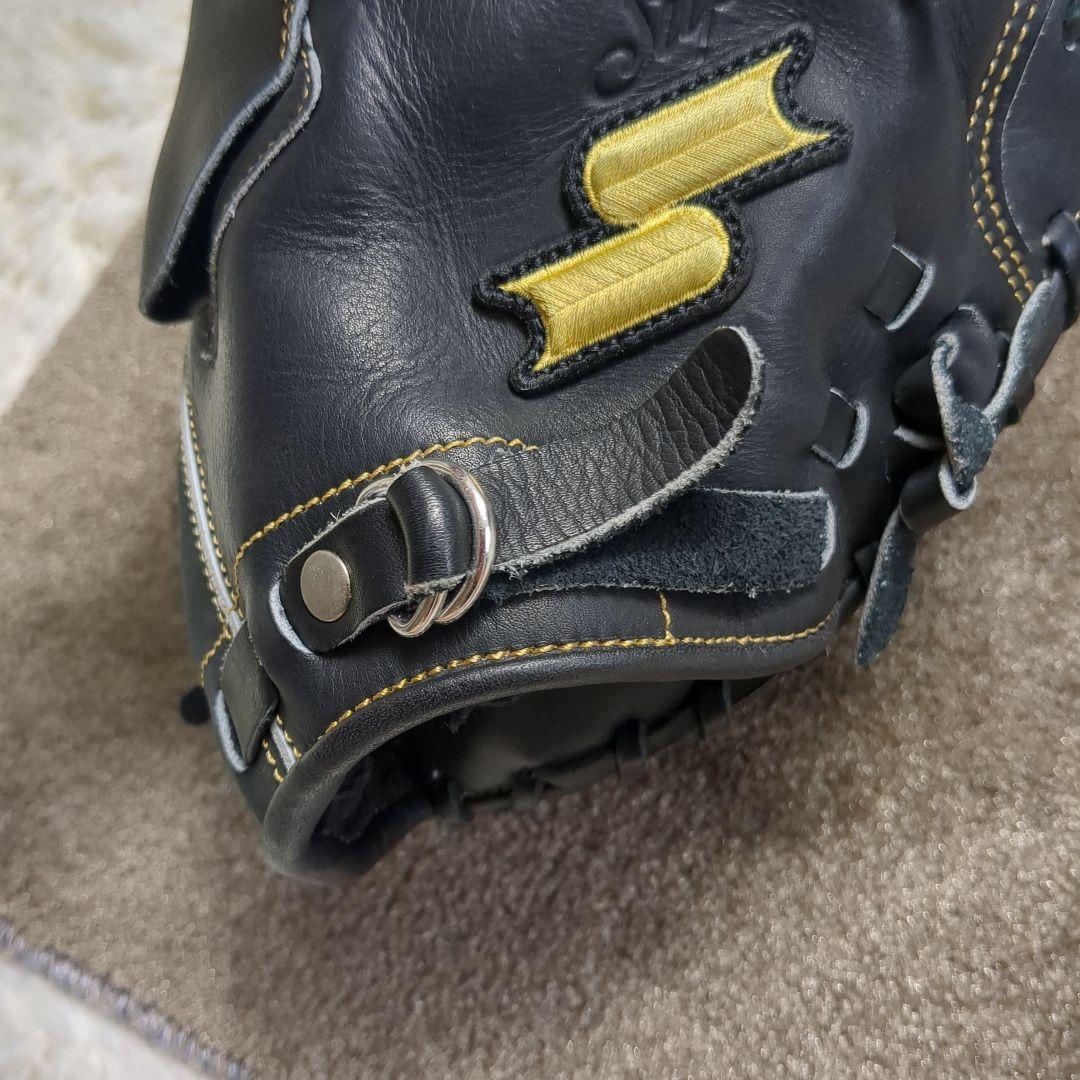 【美品✨SSK✨右投げ】軟式 少年 野球 キャッチャー ミット グローブ 黒