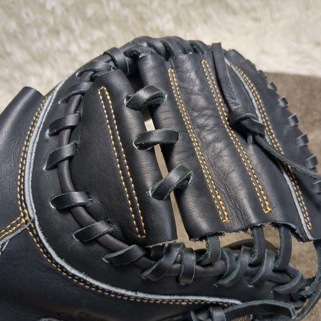 【美品✨SSK✨右投げ】軟式 少年 野球 キャッチャー ミット グローブ 黒