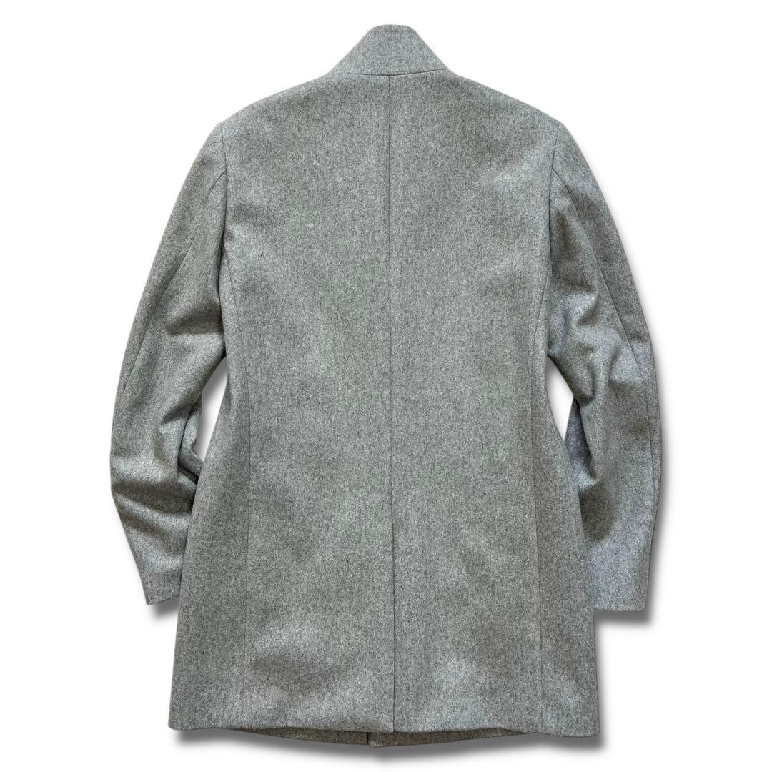 極美品 Theory BELVIN カシミヤ混 スタンドカラー コート XS