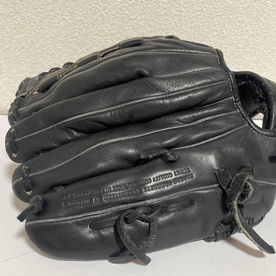 MIZUNO外野手用 ワールドウィン 軟式グローブ ブラック 送料無料&即日発送
