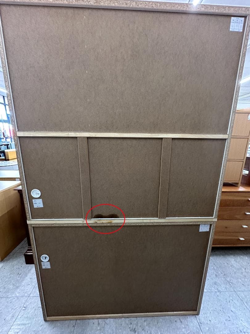 ニトリ　食器棚　キッチンボード　ミランダ2　120WH　ホワイト