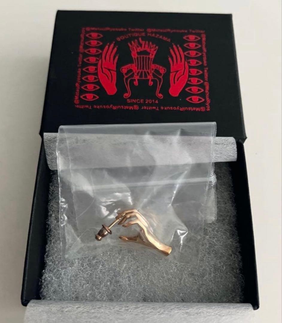 hazama 惹きずりこまれる運命のピアス　ピンクゴールド