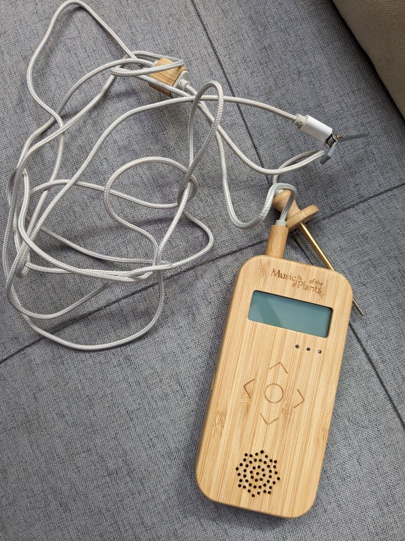 植物の音楽ポータブルデバイス「バンブー」Music of Plants - メルカリ