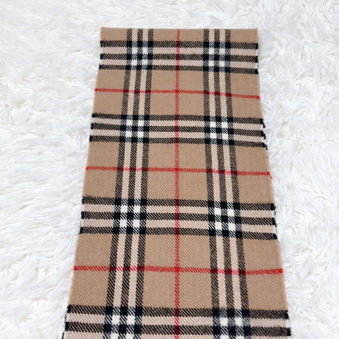 BURBERRY LONDON バーバリー マフラー ラムウール ノバチェック