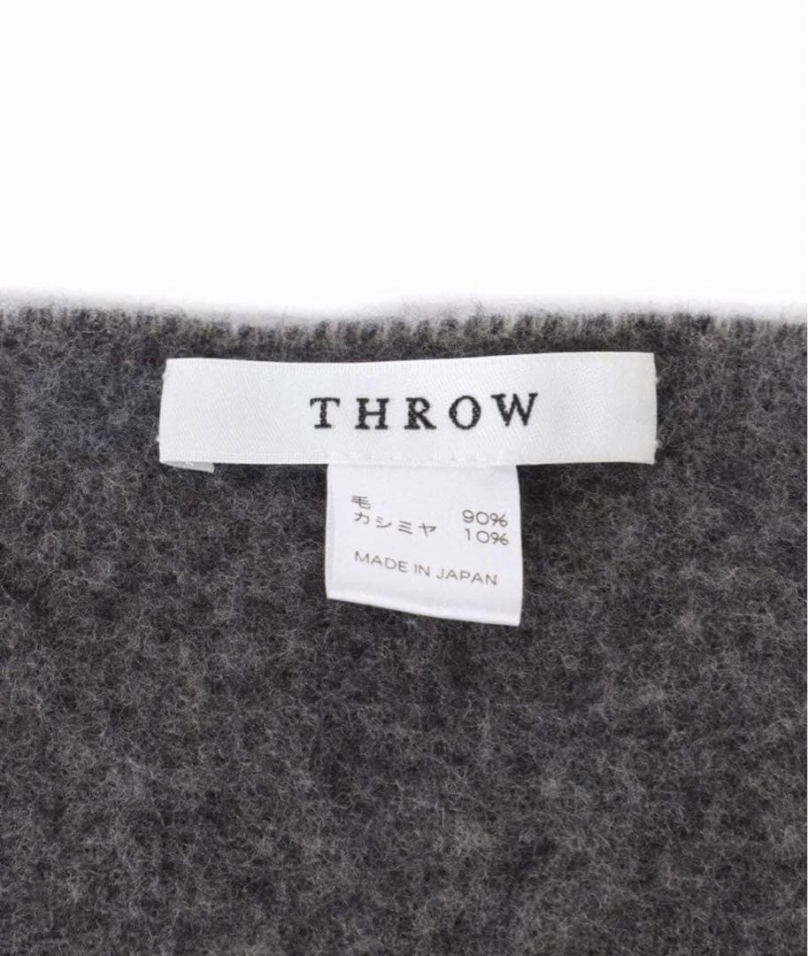 AP STUDIO THROW/スローダブルフェイスグレンチェックストール 追加