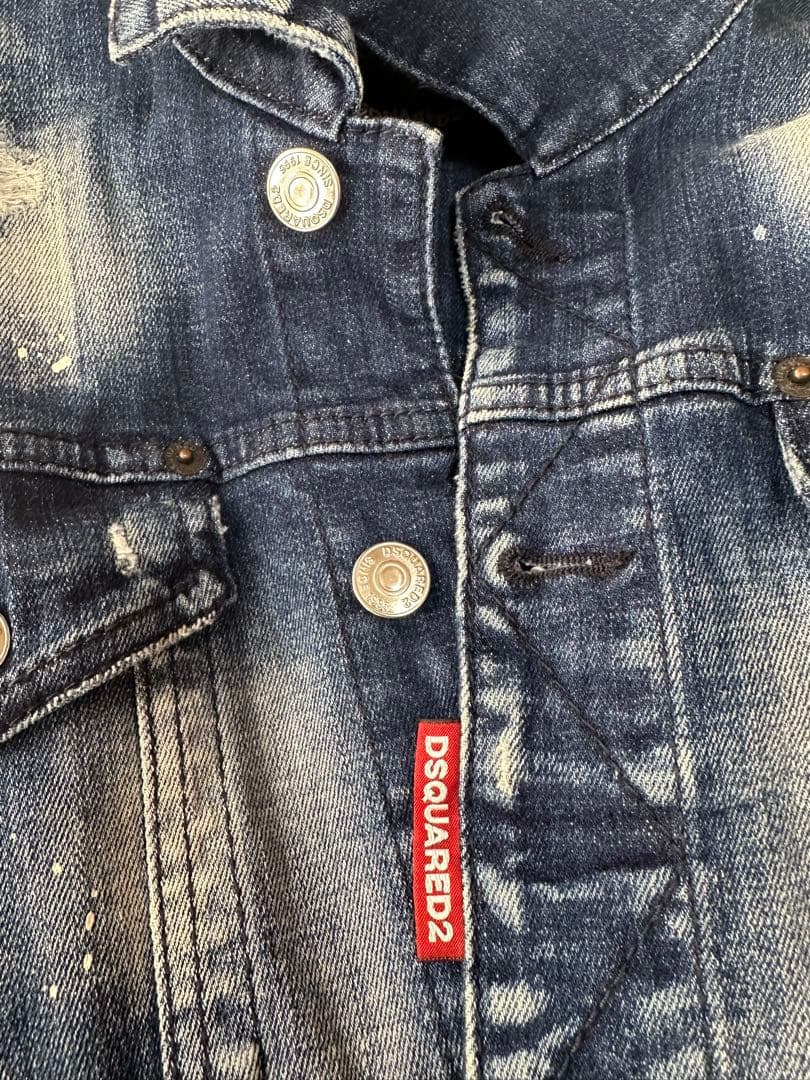 DSQUARED2 デニムジャケット ダークブルー美品