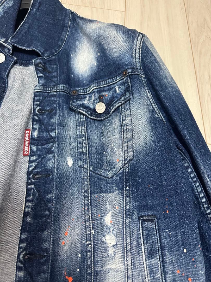 DSQUARED2 デニムジャケット ダークブルー美品