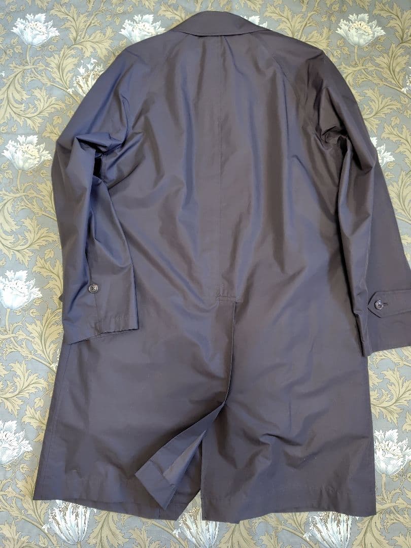 黒ステンカラーコート　ジェイプレスＪプレスライナー付きLL