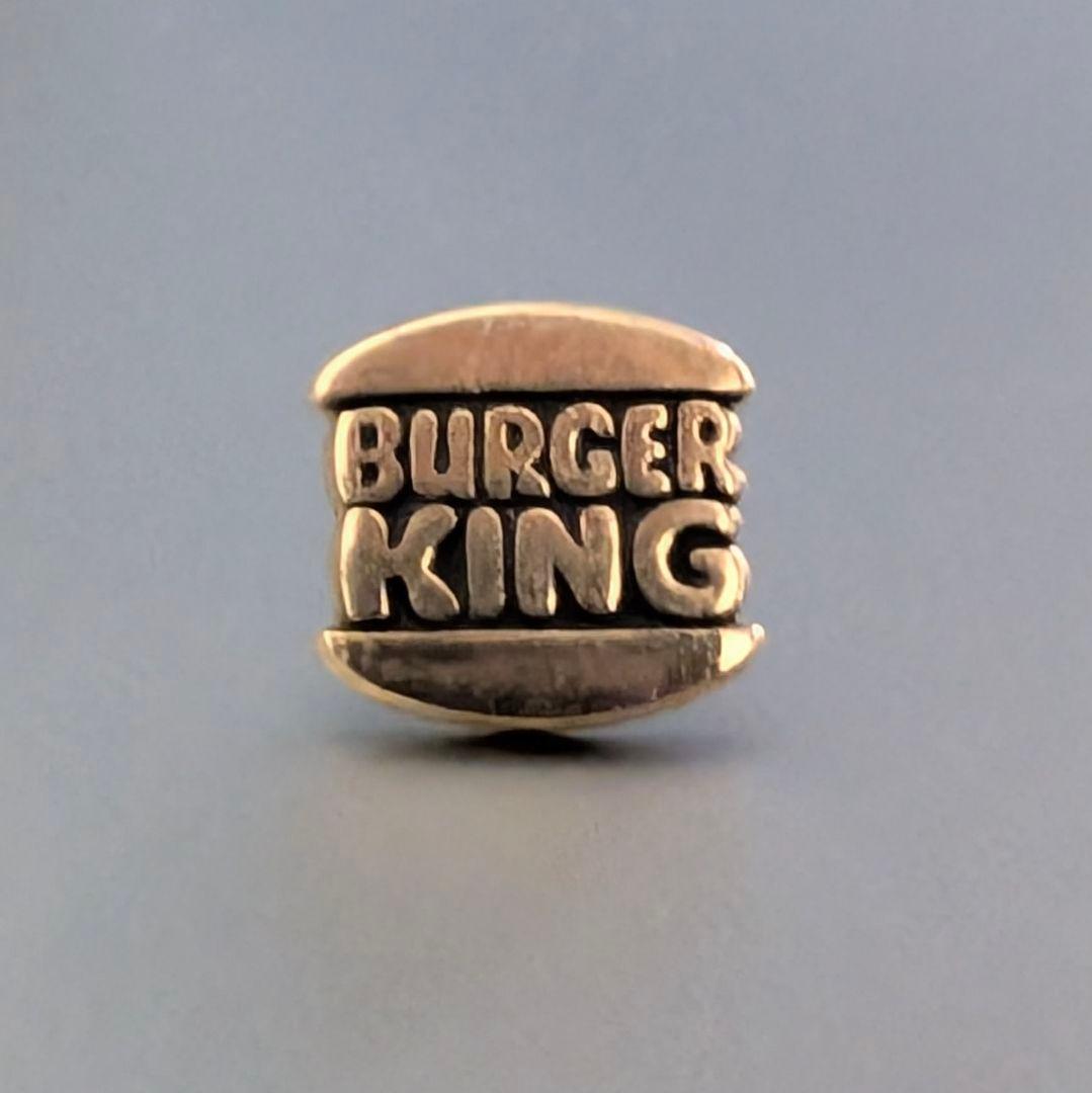 BURGER KING バーガーキング ハンバーガー ピンバッジ ロゴ