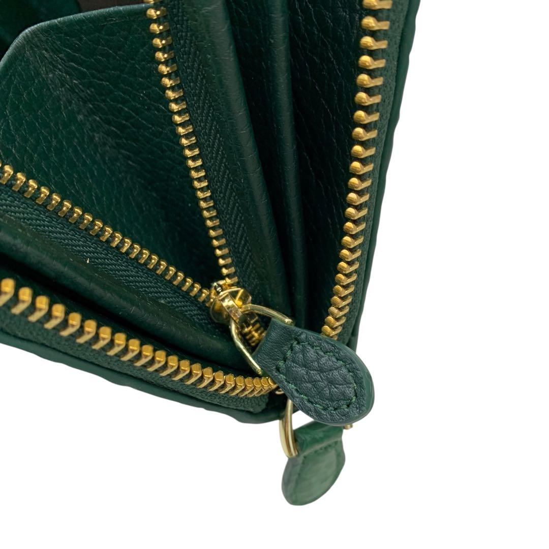 ▲ 未使用 クロコダイル RODANIA 長財布 グリーン 希少カラー