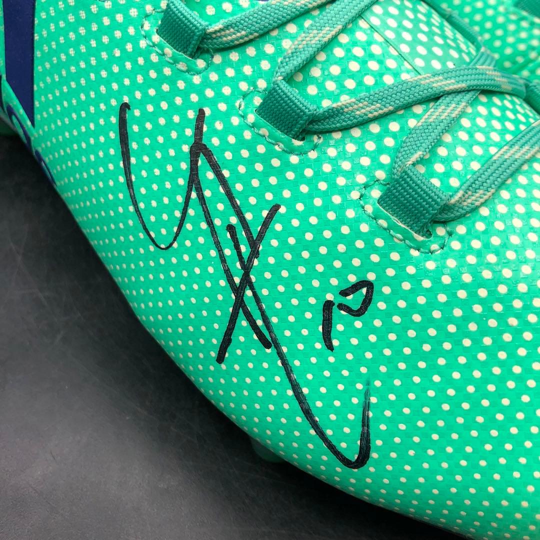 8M4566 香川真司 サイン入り #10 adidas サッカーシューズ - メルカリ