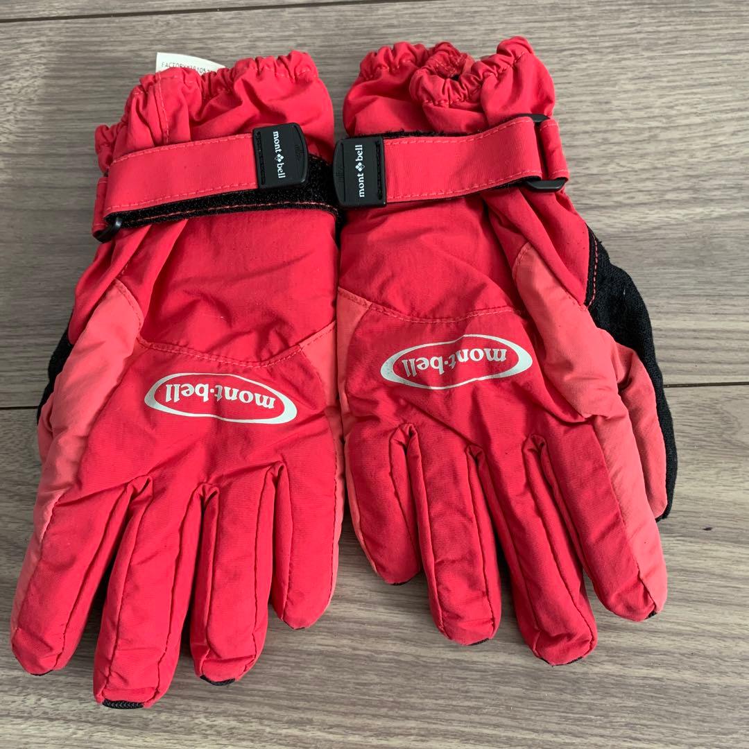 mont-bell スキーウェア上下と手袋