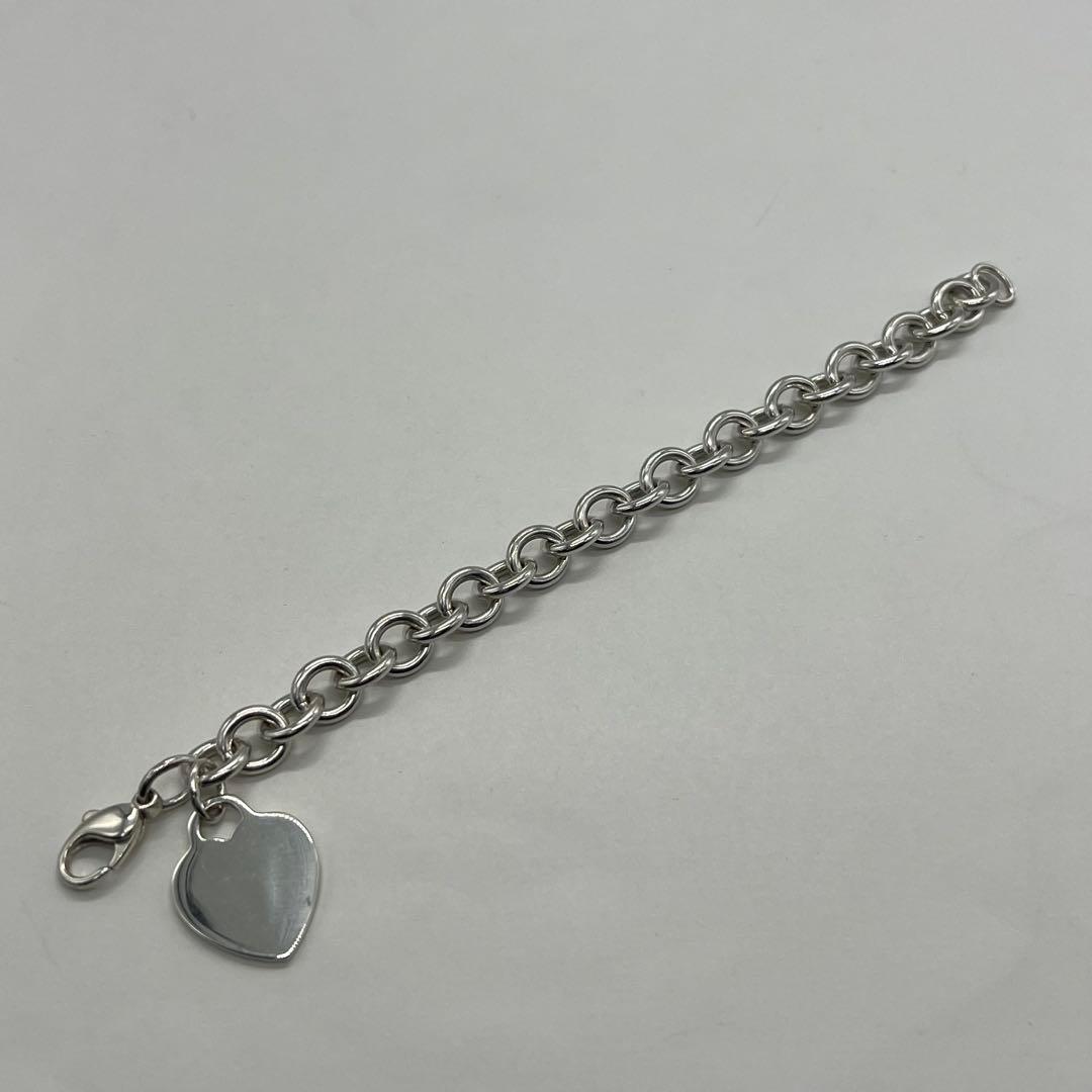 ティファニー TIFFANY&CO ハートタグ チェーン ブレスレット SV