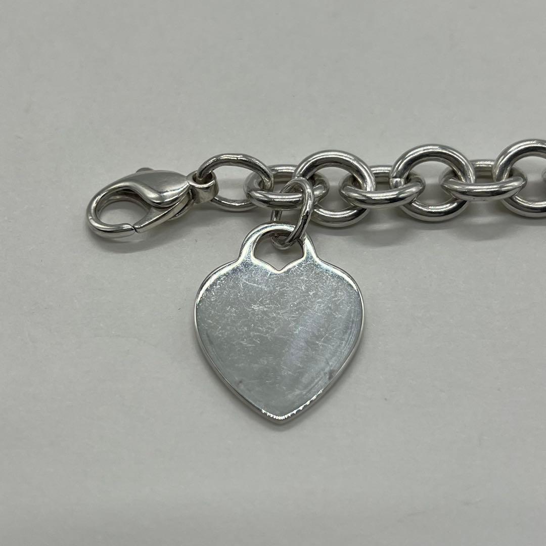 ティファニー TIFFANY&CO ハートタグ チェーン ブレスレット SV
