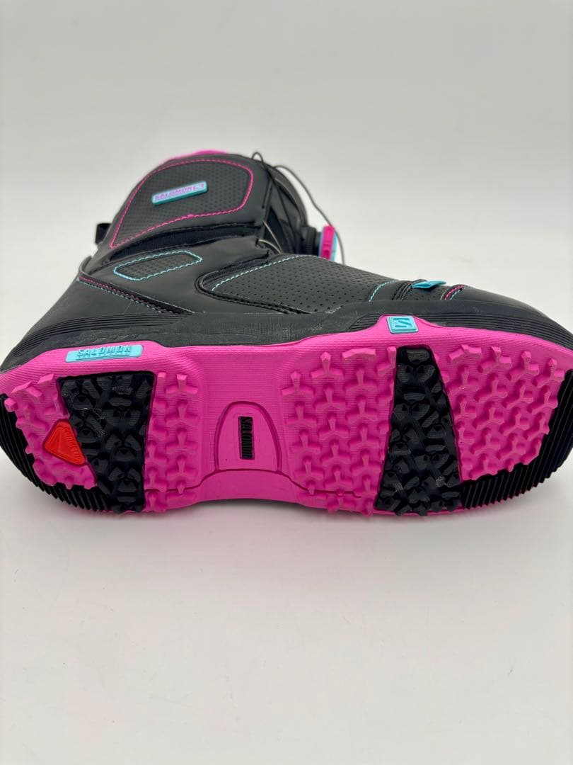 Salomon レディース スノーボードブーツ ブラック/ピンク　24.5センチ