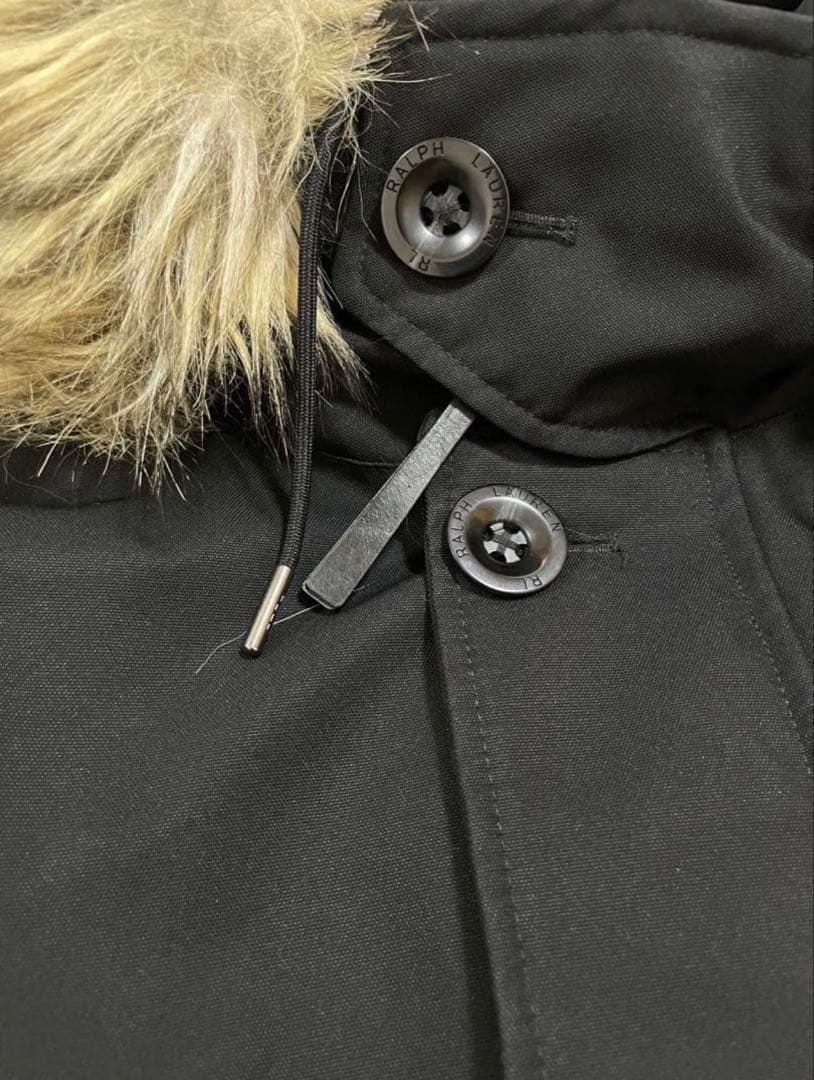 美品　ポロラルフローレン　ファー付き　ロングダウンジャケット　ダウンコート