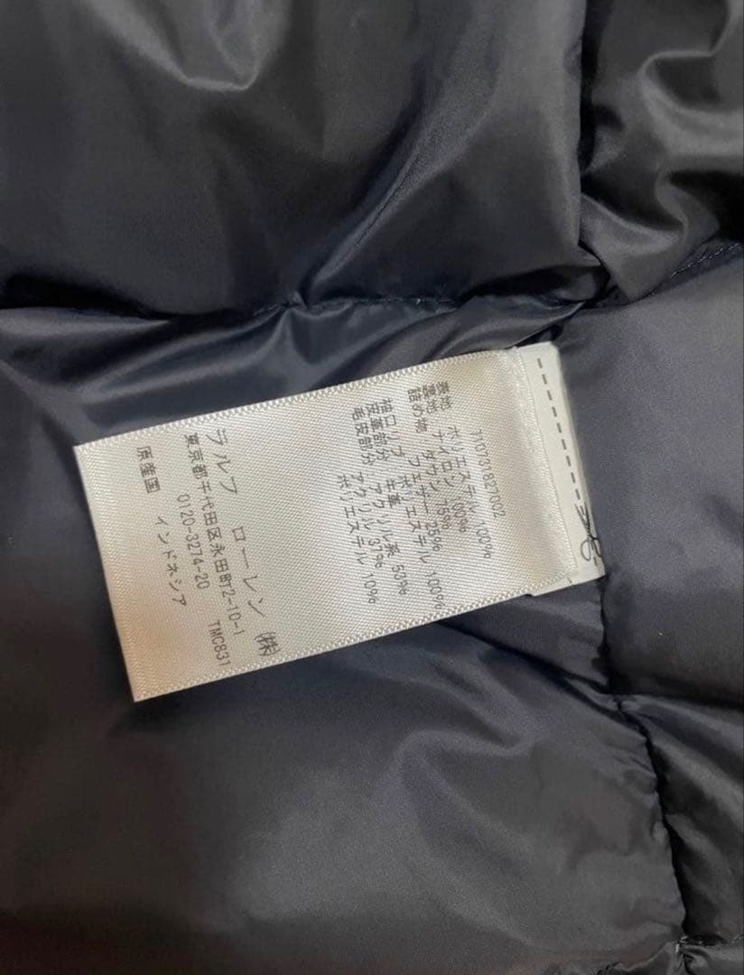 美品　ポロラルフローレン　ファー付き　ロングダウンジャケット　ダウンコート