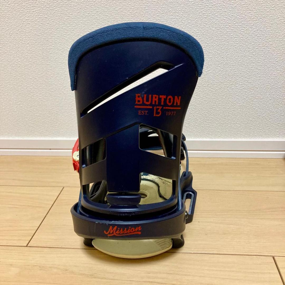 美品】BURTON MISSION EST Sサイズ リーシュ付き ビンディング