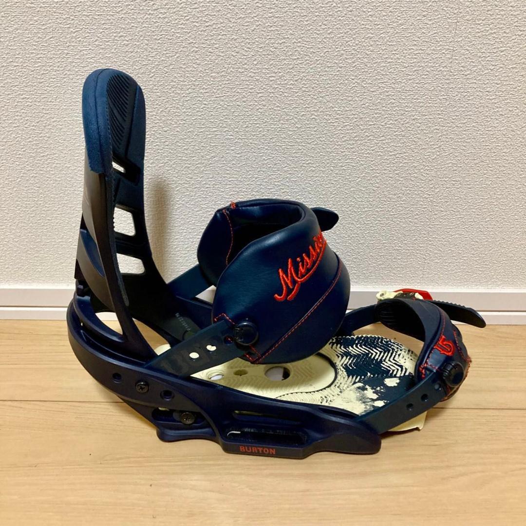 美品】BURTON MISSION EST Sサイズ リーシュ付き ビンディング