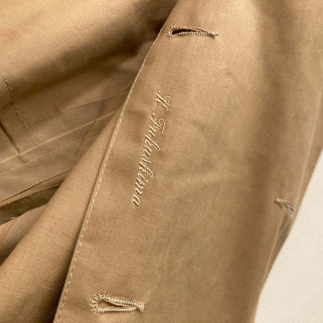 【大人気】マッキントッシュロンドン ゴム引きコート 茶タグ 38 ベージュ