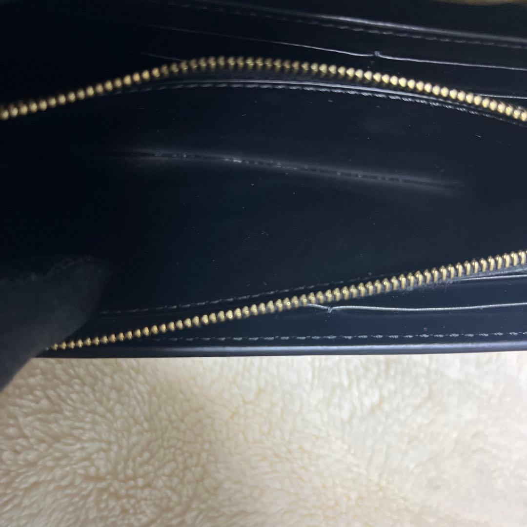 美品　使用期間わずかCELINE トリオンフ黒 レザー 長財布