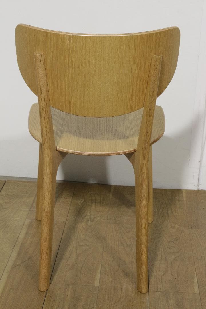 イ*ィ様 maruniマルニ★Roundishアームレスチェア★板座★２脚セット