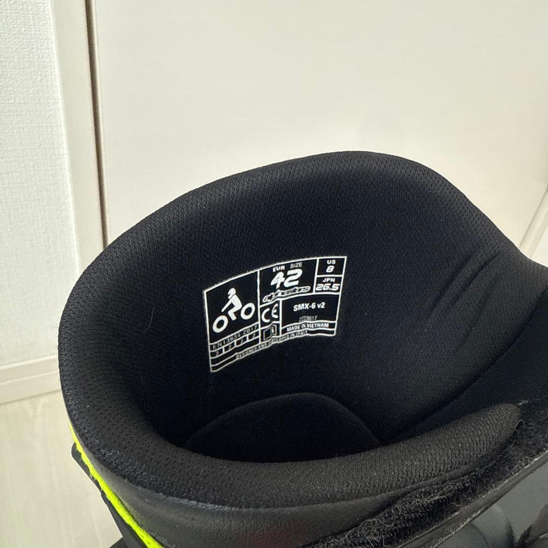 alpinestars バイク ブーツ グローブ 2点セット 26.5㎝