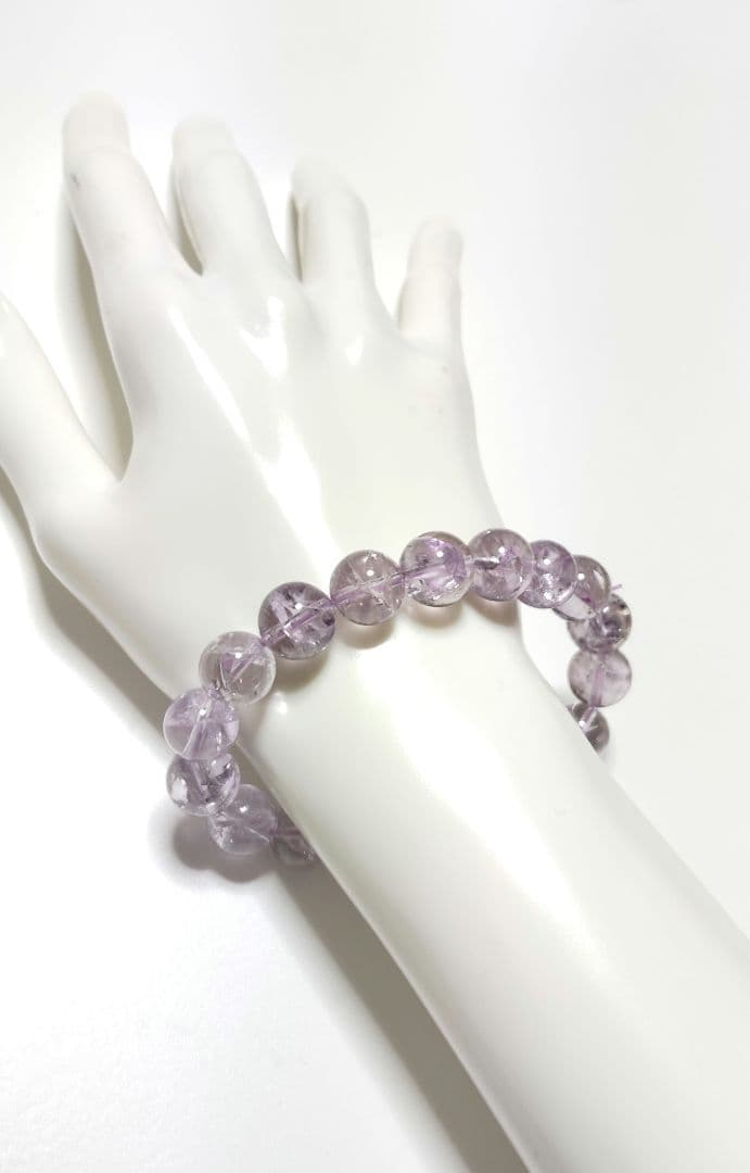 希少　高品質　アイリスアメジスト　パワーストーンブレスレット