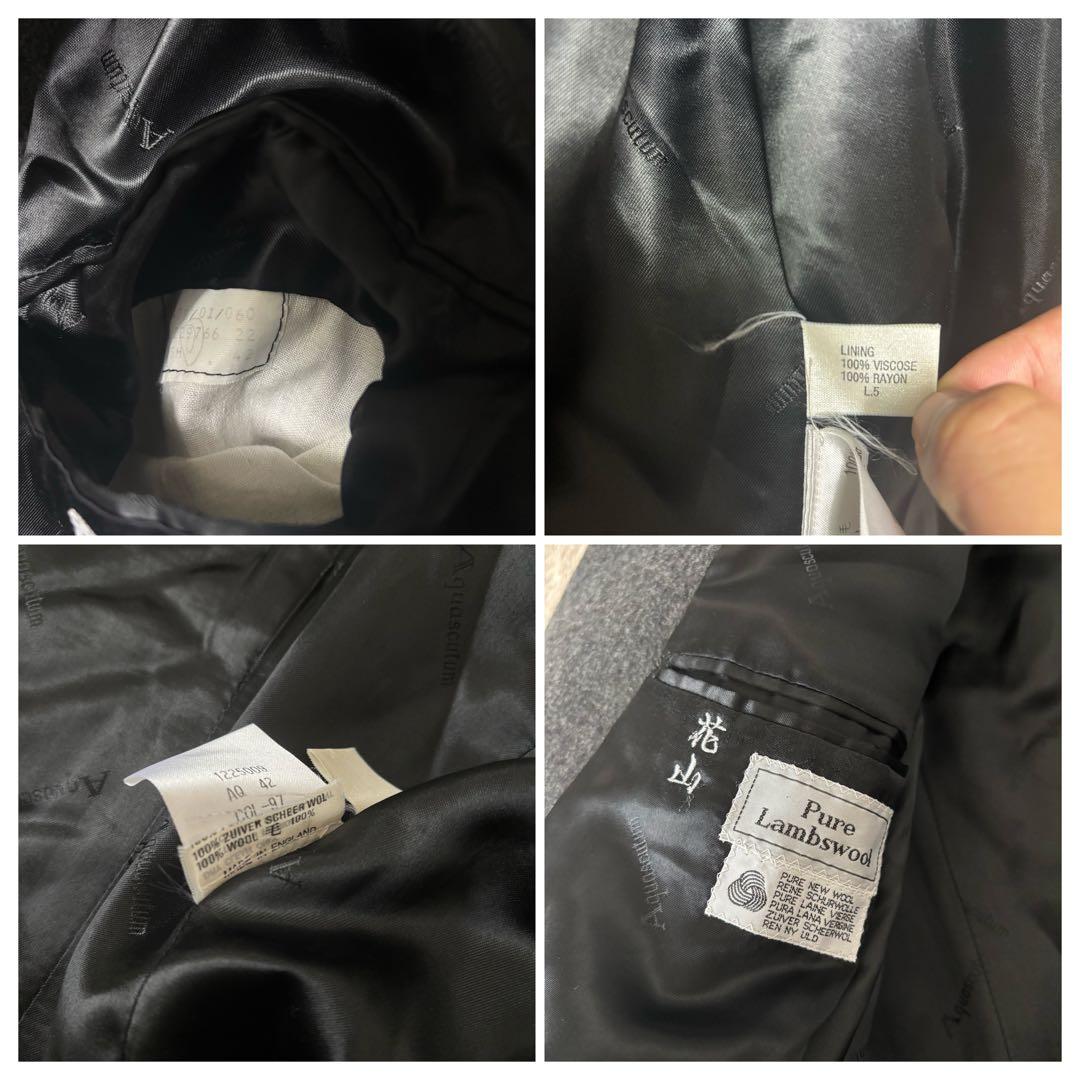 ジャケット・アウター 80s Aquascutum pure wool chester coat