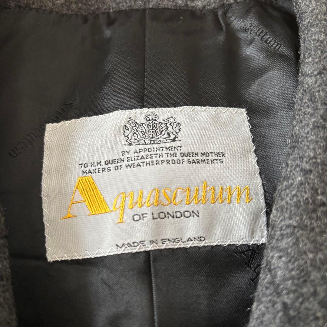 ジャケット・アウター 80s Aquascutum pure wool chester coat