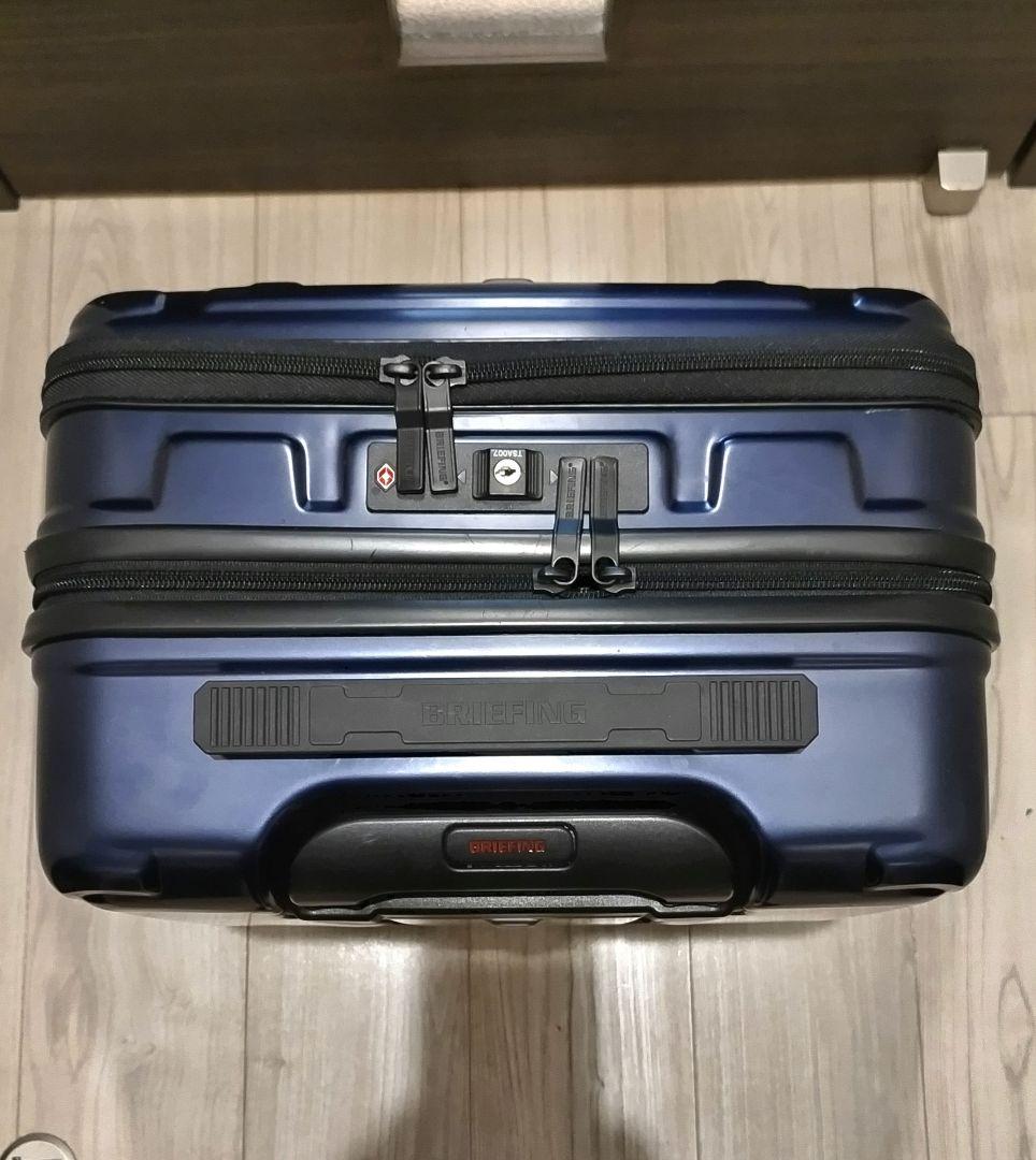 ブリーフィング キャリーケース 機内持込 ネイビー フロントオープン H
