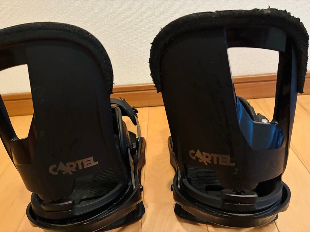 BURTON CARTEL ブラック スノーボードビンディング　M