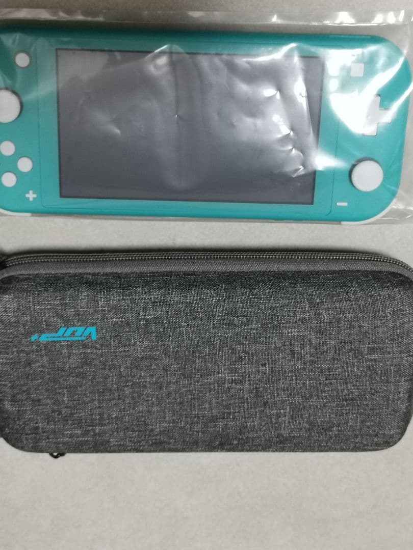 Nintendo Switch Lite ターコイズ （背面にクリップ付き）