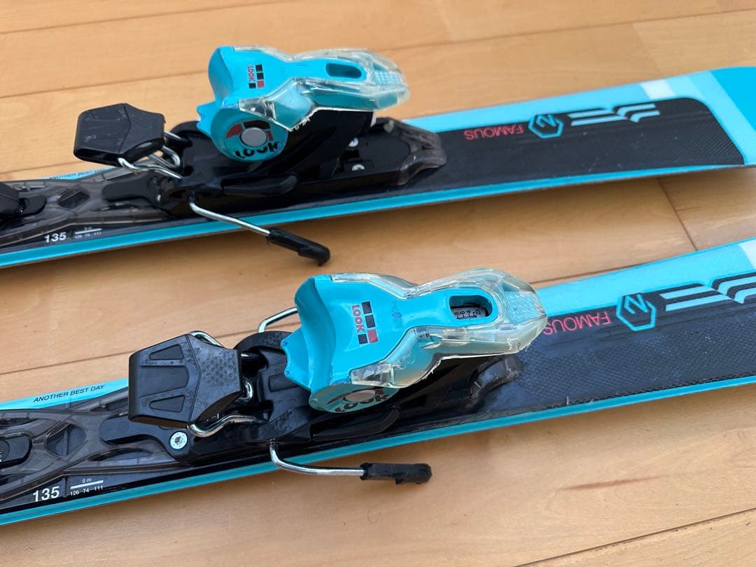 ROSSIGNOL Famous 2レディース　スキー板　135cm 送料込み