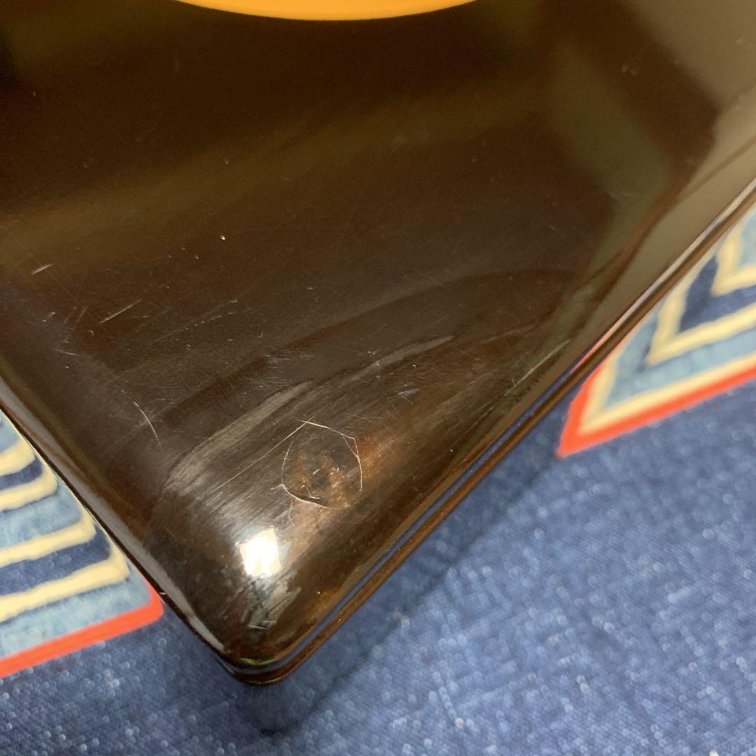 家紋入り一段重三揃い　輪島塗