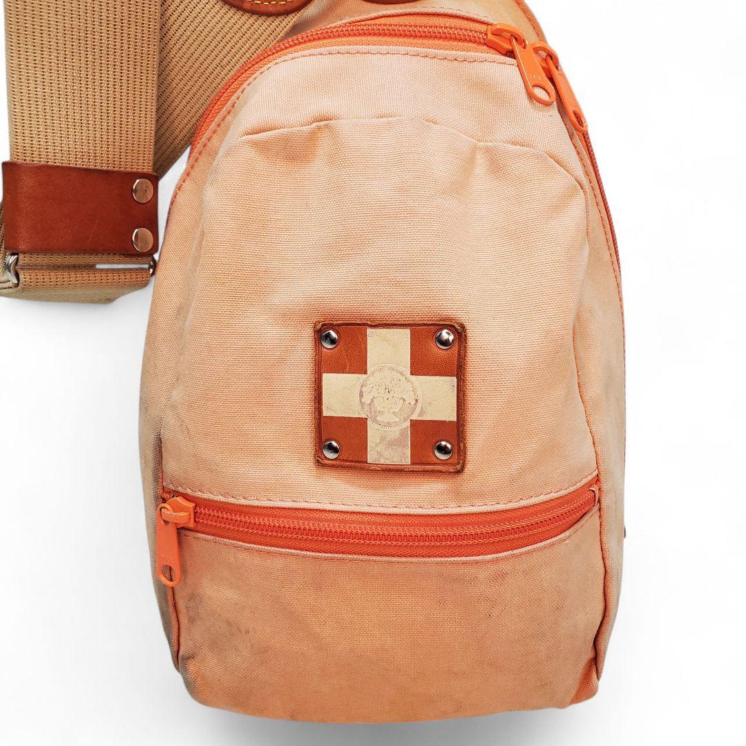 希少 木の庄帆布 キャディバッグ カモフラ