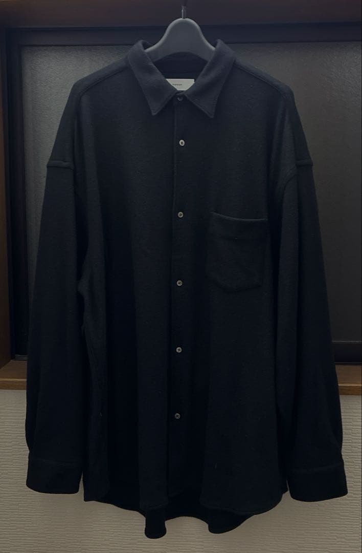 トップス Graphpaper Wool Smooth Flannel Shirt