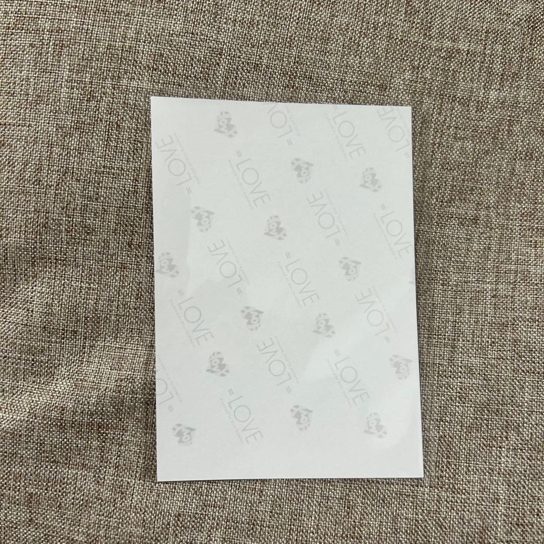 齋藤樹愛羅 ラブソングに襲われる 直筆生写真