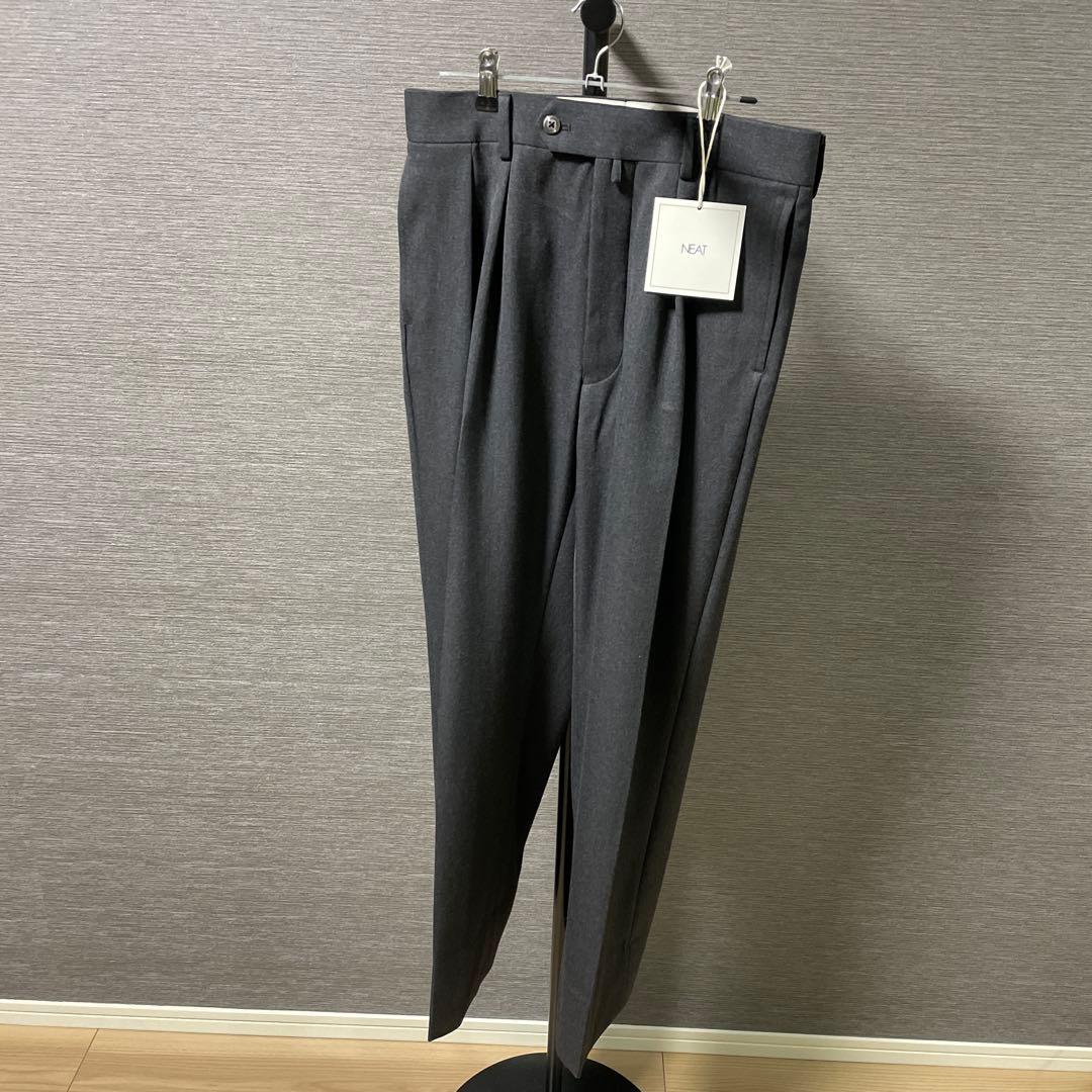 【24AW】NEAT Back Satin Gabardine WIDE