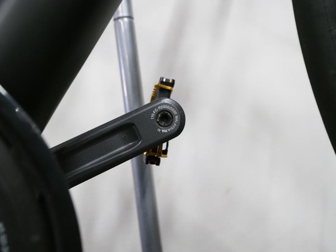 走行50キロ 毘沙 5号 M カーボンフレーム ディスクブレーキ エアロ