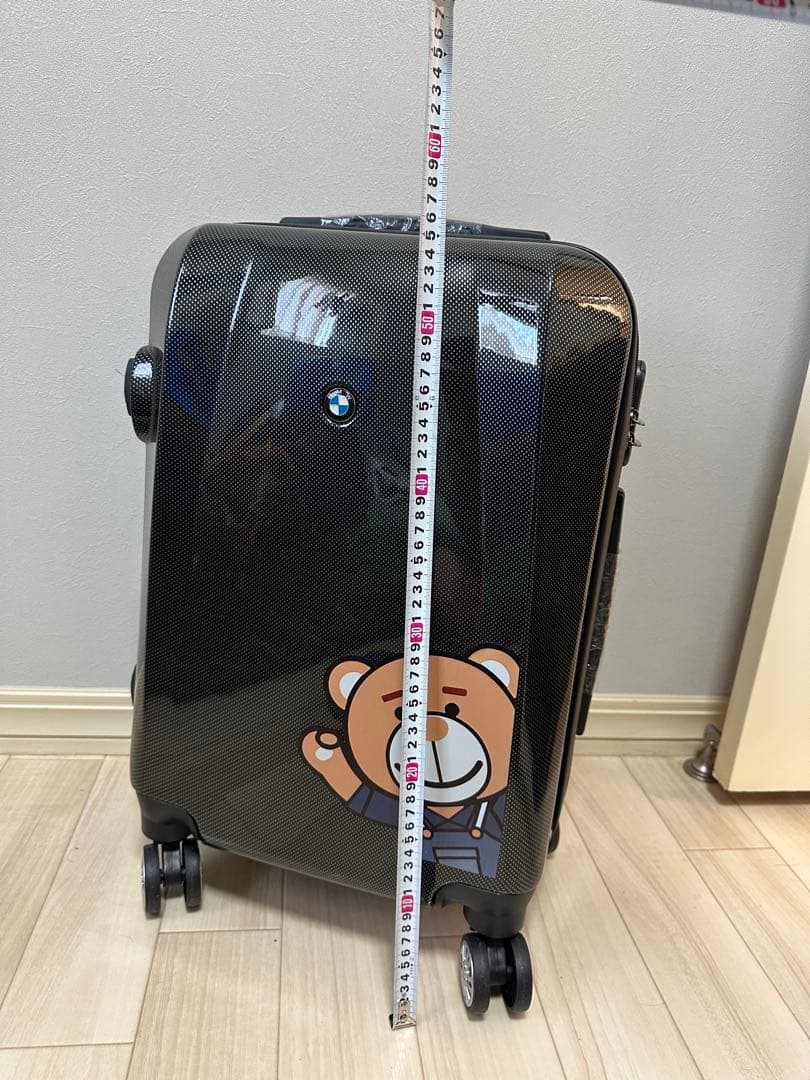 BMW ベアデザイン・ブラックキャリーケース（機内持ち込みサイズ）