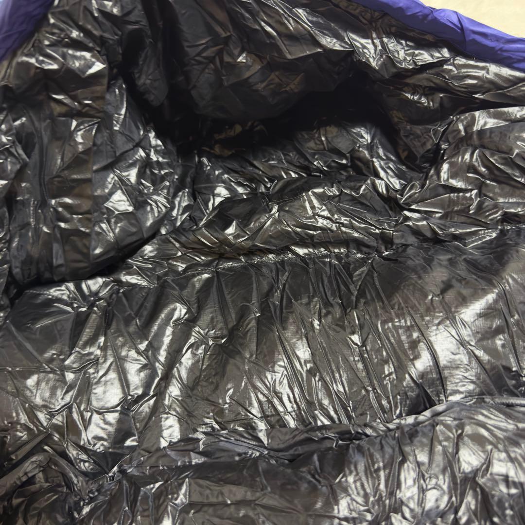 美品NANGA ダウンシュラフ760FP寝袋810DX レギュラーサイズ青