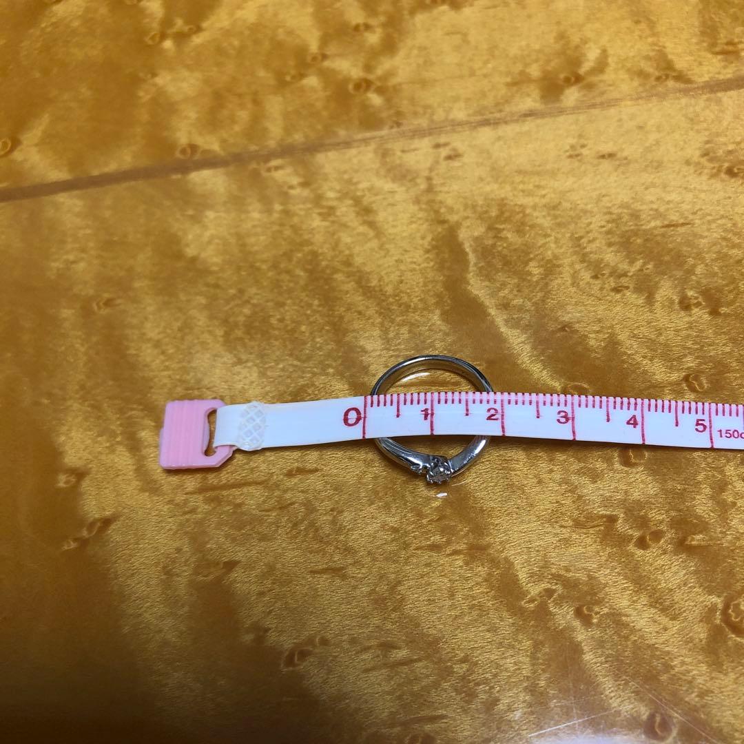 pt900 ダイヤモンド指輪